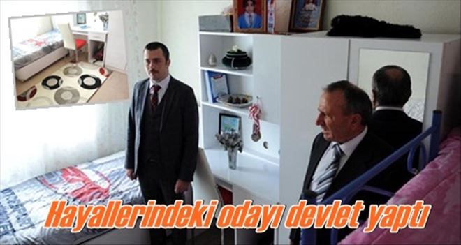 Hayallerindeki odaya kavuştular