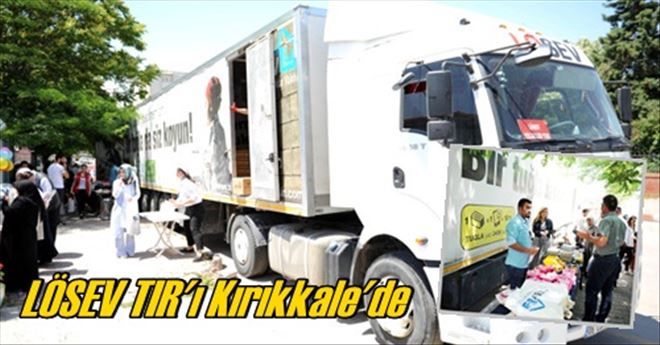 İyilik TIR´ı Kırıkkale´de