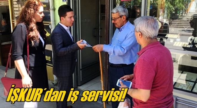 İŞKUR´dan iş servisi!