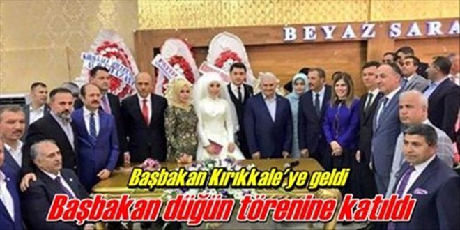 Başbakan düğüne katıldı