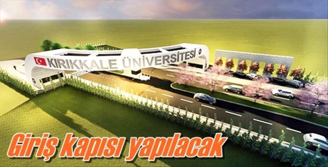 Üniversiteye modern kapı