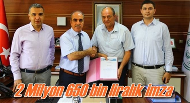 2 Milyon 650 bin liralık imza
