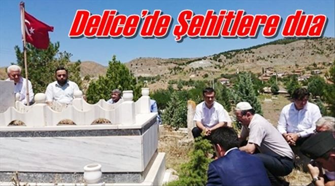 Delice´de Şehitlere dua
