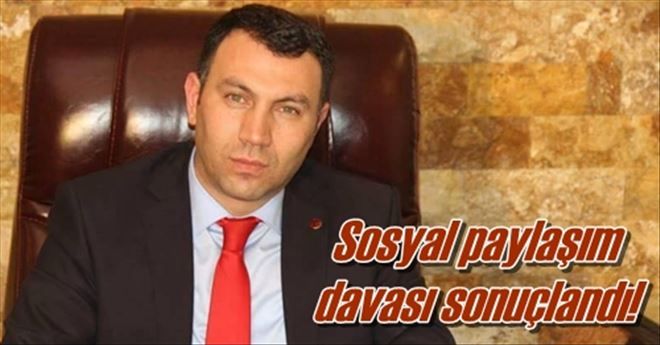 Sosyal paylaşım davası sonuçlandı!