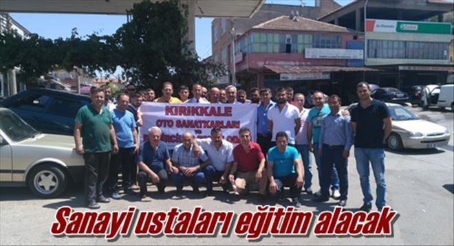 Ustalar eğitim alacak