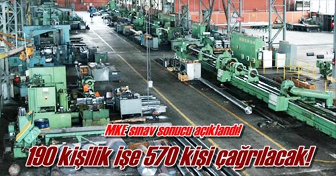 190 kişilik işe 570 kişi çağrılacak!