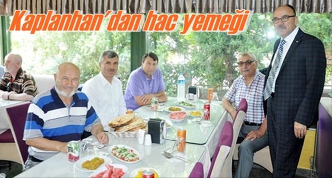 Hac yemeği düzenlendi