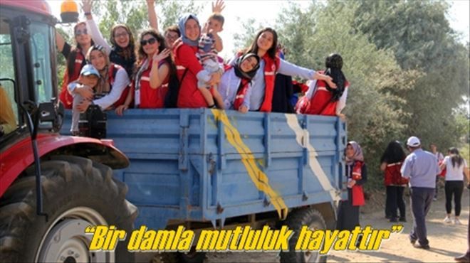 ?Bir damla mutluluk hayattır?