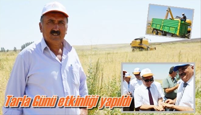 Tarla Günü etkinliği yapıldı