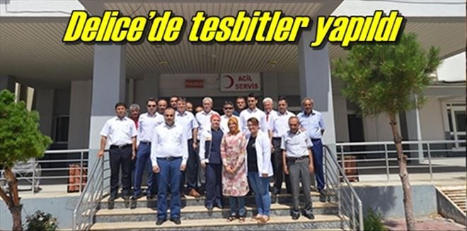 Delice´de tesbitler yapıldı