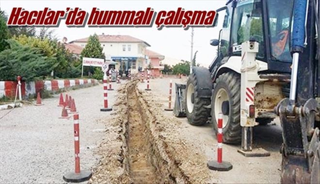 Kablolar yer altına iniyor