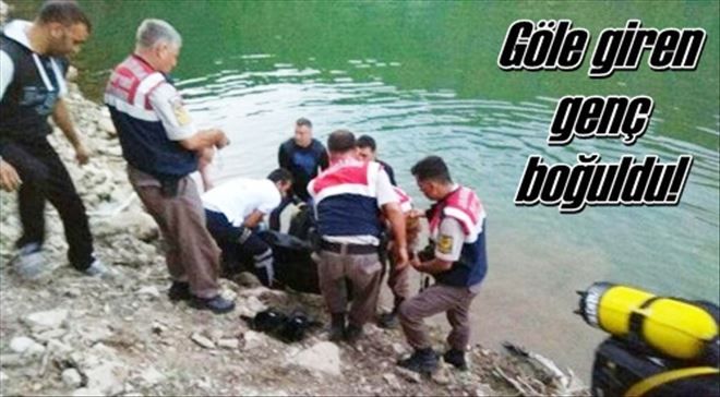 Baraj gölünde boğuldu!