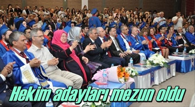 Hekim adayları mezun oldu