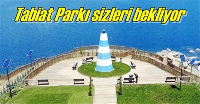 Tabiat parkı ziyaretçilerini bekliyor