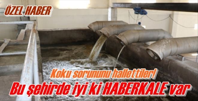 Arıtma Tesisi çalışıyor