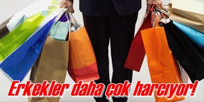 Erkekler daha çok harcıyor!