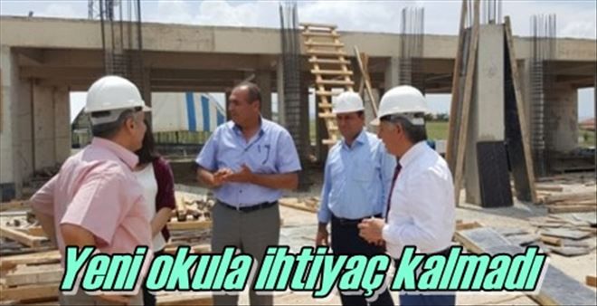 Yeni okula ihtiyaç kalmadı