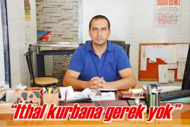 ?İthal kurbana gerek yok?