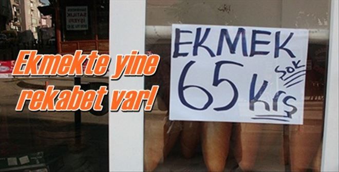 Ekmek 65 kuruşa düştü!