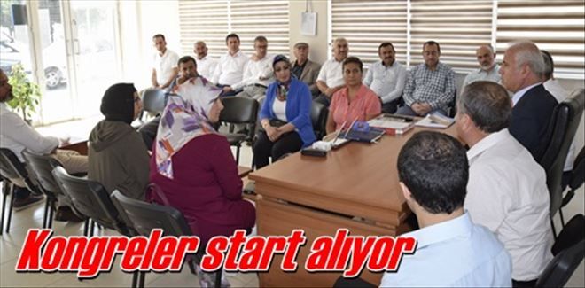 Kongreler start alıyor