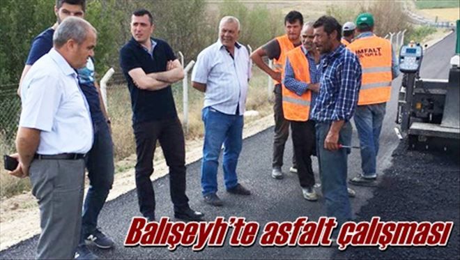 Köy yolları asfaltlanıyor