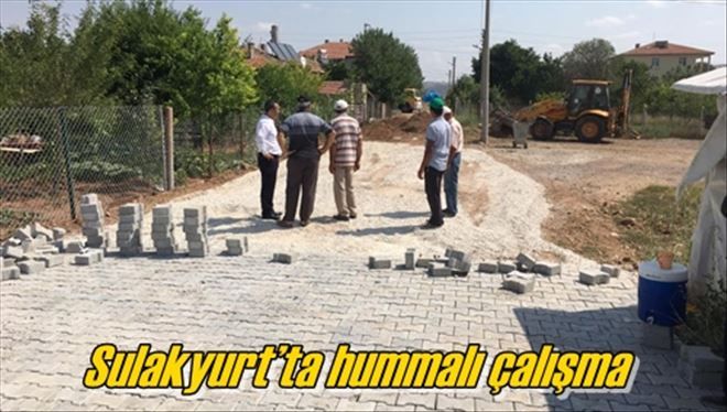 Sulakyurt´ta hummalı çalışma