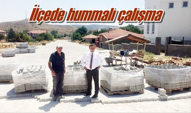 İlçede hummalı çalışma