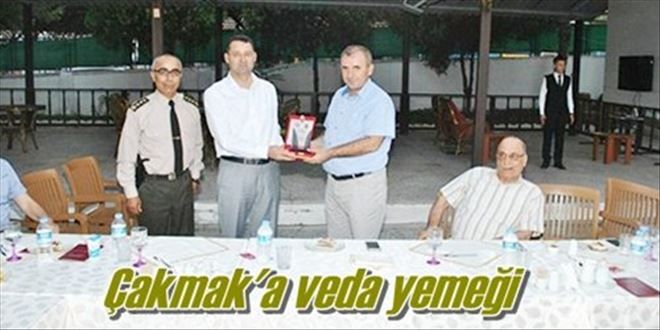 Çakmak´a veda yemeği