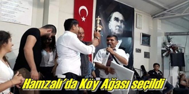 Hamzalı´da Köy Ağası seçildi