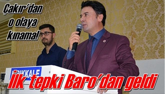 Baro´dan kınama kararı