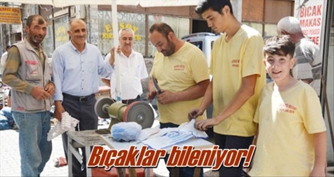 Bıçaklar bileniyor!