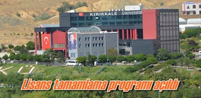 Lisans tamamlama programı açıldı