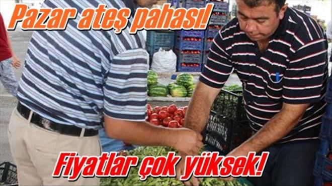Pazar ateş pahası!
