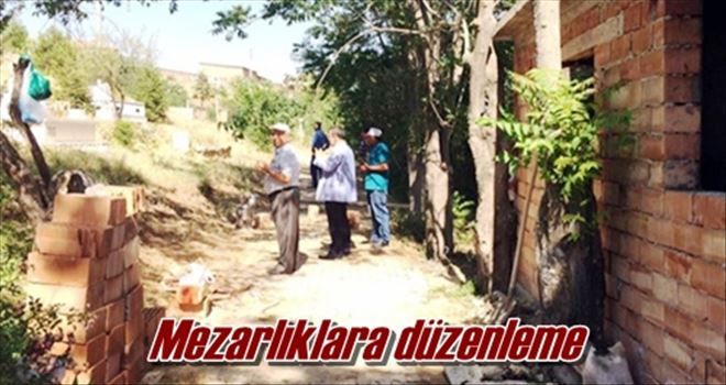 Mezarlıklara düzenleme