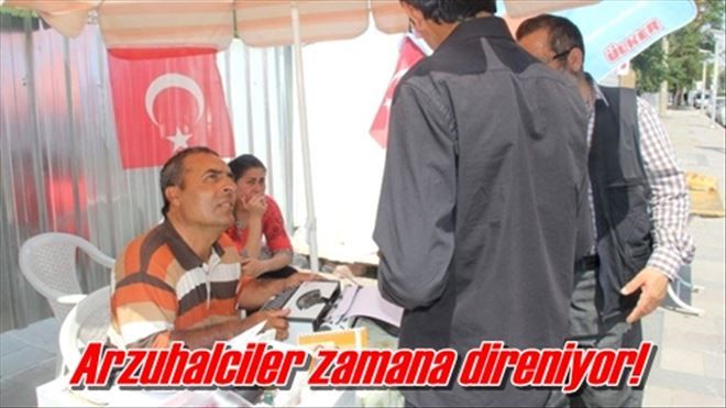 Arzuhalciler zamana direniyor!