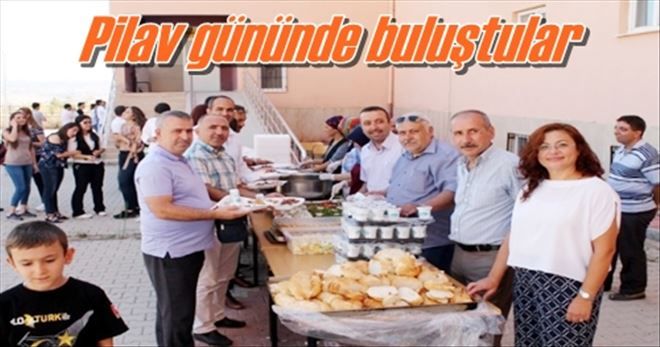 Pilav gününde buluştular