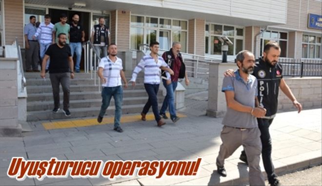 Uyuşturucu operasyonu!