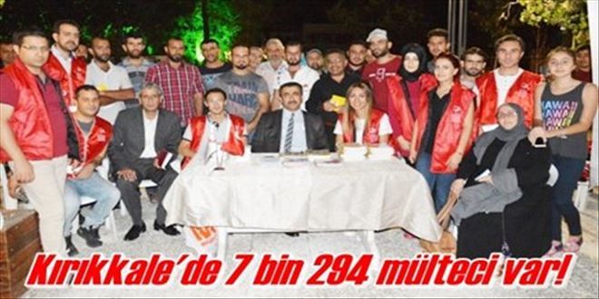 Kırıkkale´de 7 bin 294 mülteci var 
