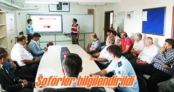 Okul servis şoförleri eğitici eğitim semineri