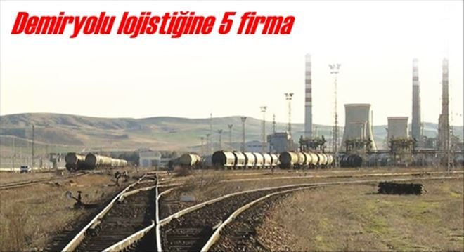 Demiryolu lojistiğine 5 firma 