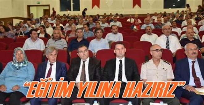 ?EĞİTİM YILINA HAZIRIZ?