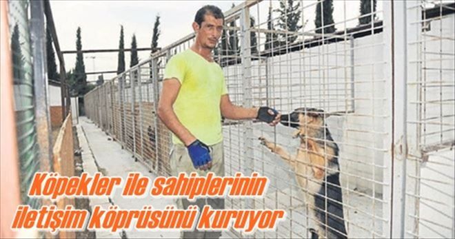 Köpekler ile sahiplerinin  iletişim köprüsünü kuruyor