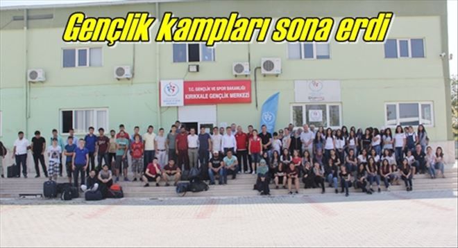Gençlik kampları sona erdi
