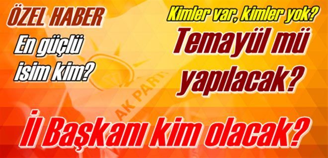 Temayül mü yapılacak?