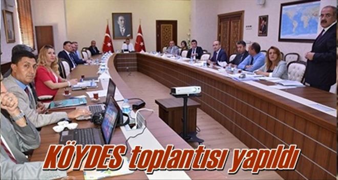 KÖYDES toplantısı yapıldı