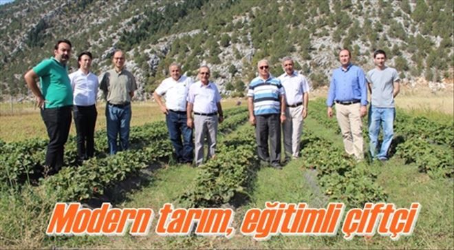 Modern tarım, eğitimli çiftçi