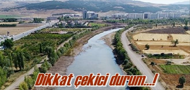 Kızılırmak´ta son 5  yılın en düşük debisi