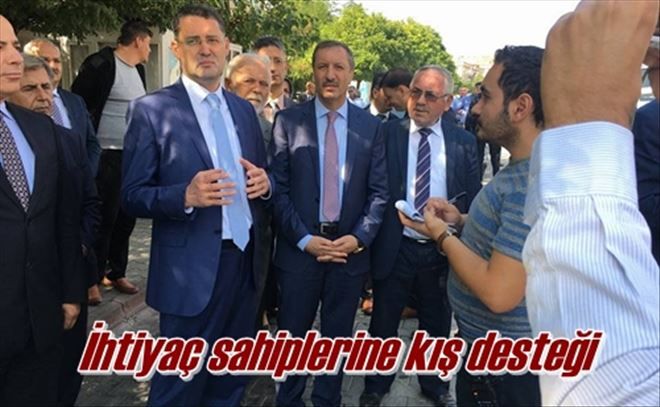 İhtiyaç sahiplerine kış desteği
