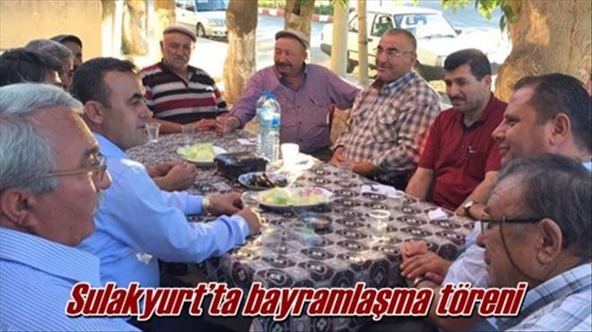 Sulakyurt´ta bayramlaşma töreni
