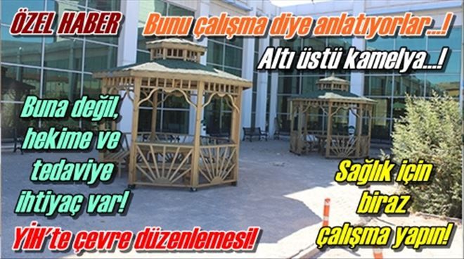 YİH´te çevre çalışması
